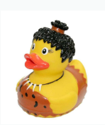Cavegirl Rubber Duck