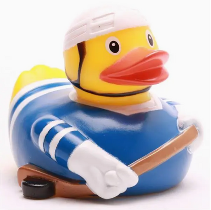 Hockey - Blue Rubber Duck