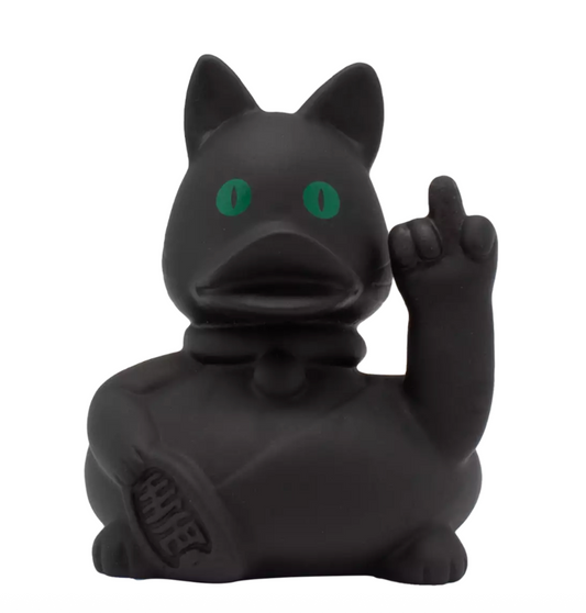 Crazy Cat Rubber Duck