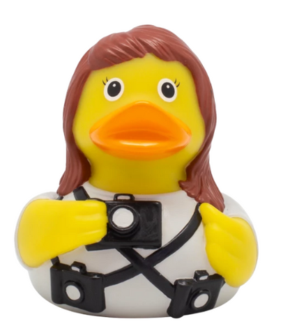 Female Photographer Rubber Duck
