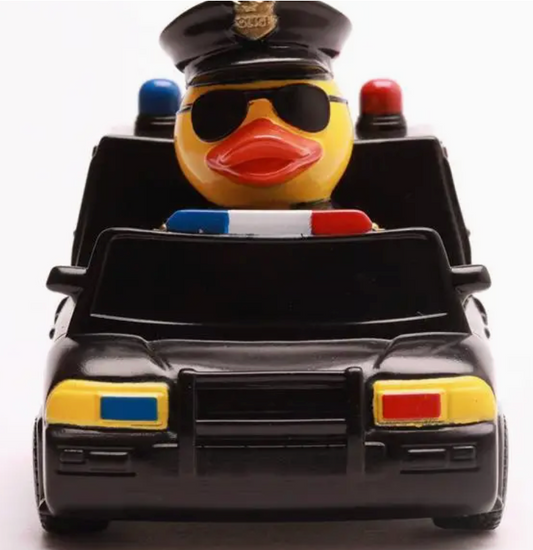 Police Car Rubber Duck