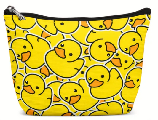 Rubber Duck Canvas Pouch