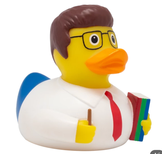 Mr. Teacher Rubber Duck
