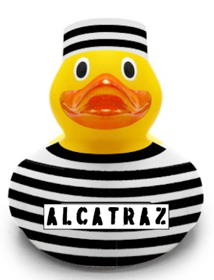 Alcatraz Rubber Duck