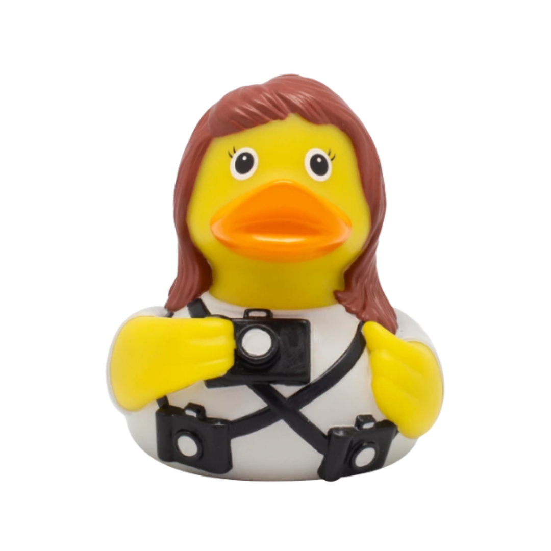 Female Photographer Rubber Duck