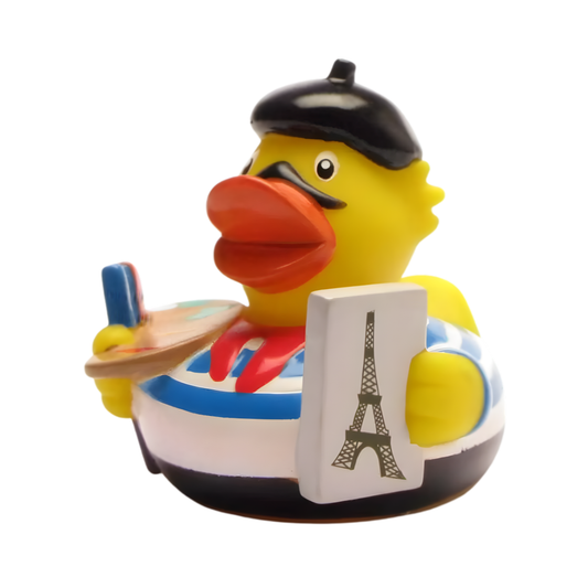 Parisian Painter Rubber Duck